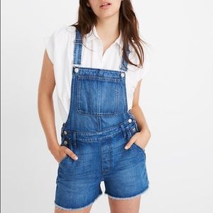 Madewell Adirondack Short Overalls